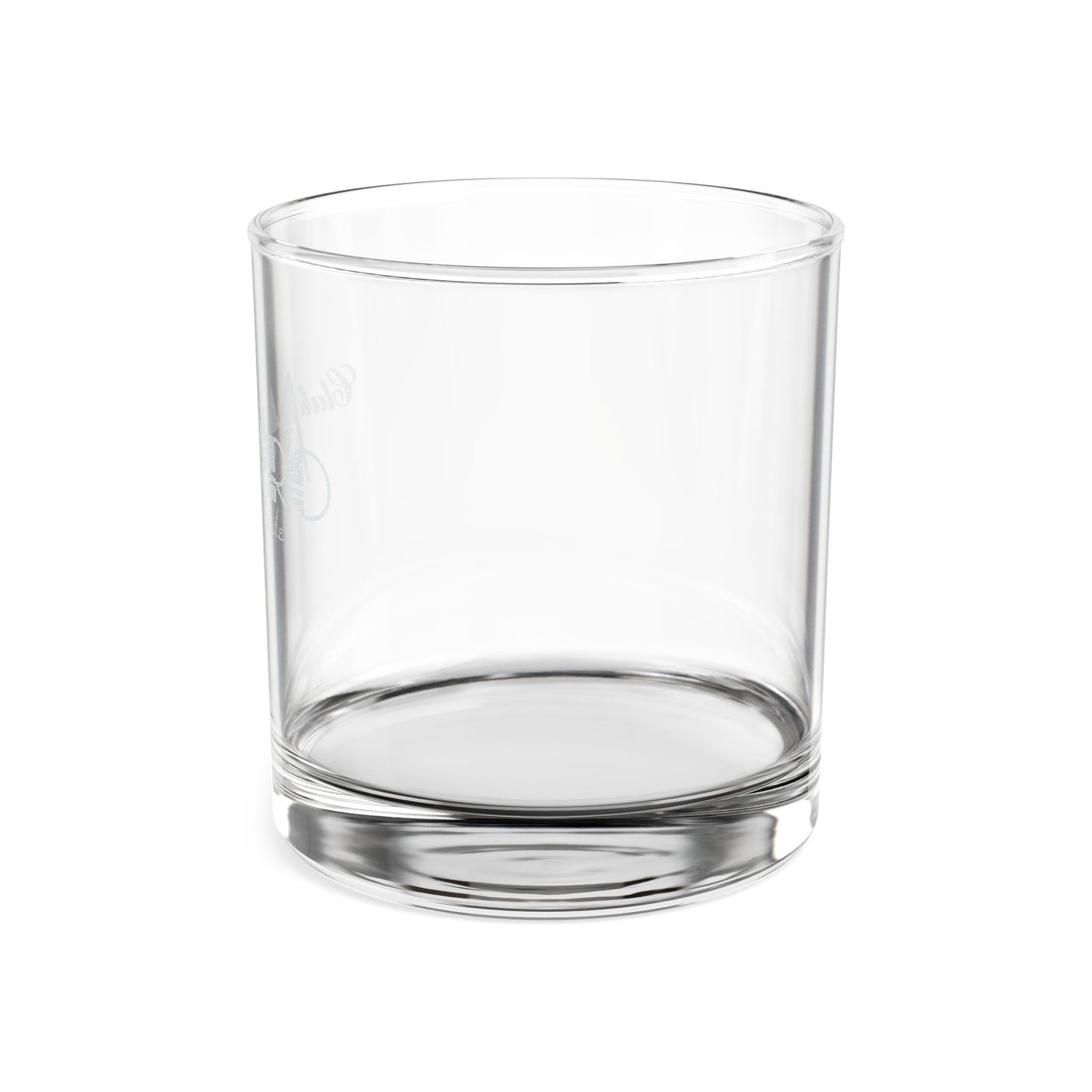 Club Metro Engraved Logo Rocks Glass