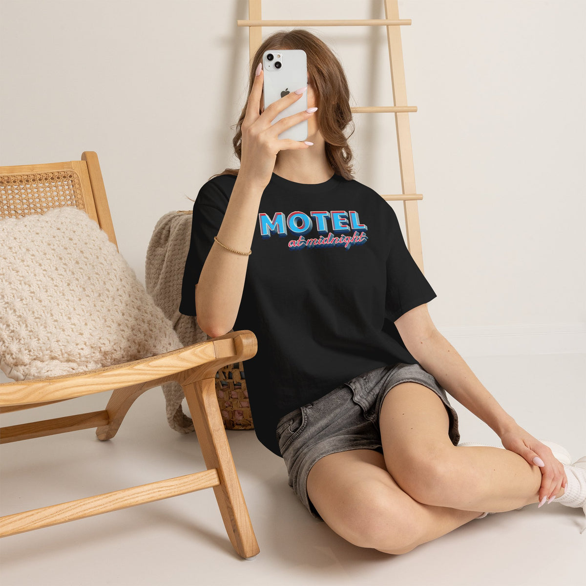 Motel At Midnight Logo Tee