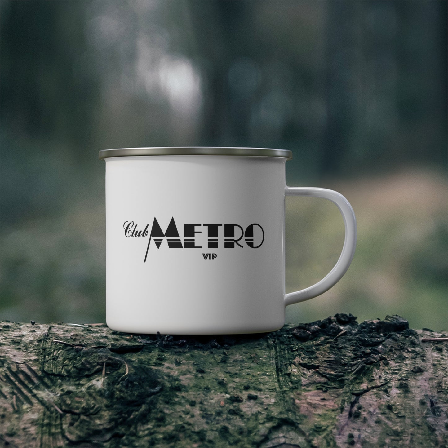 White Club Metro VIP Camping Mug
