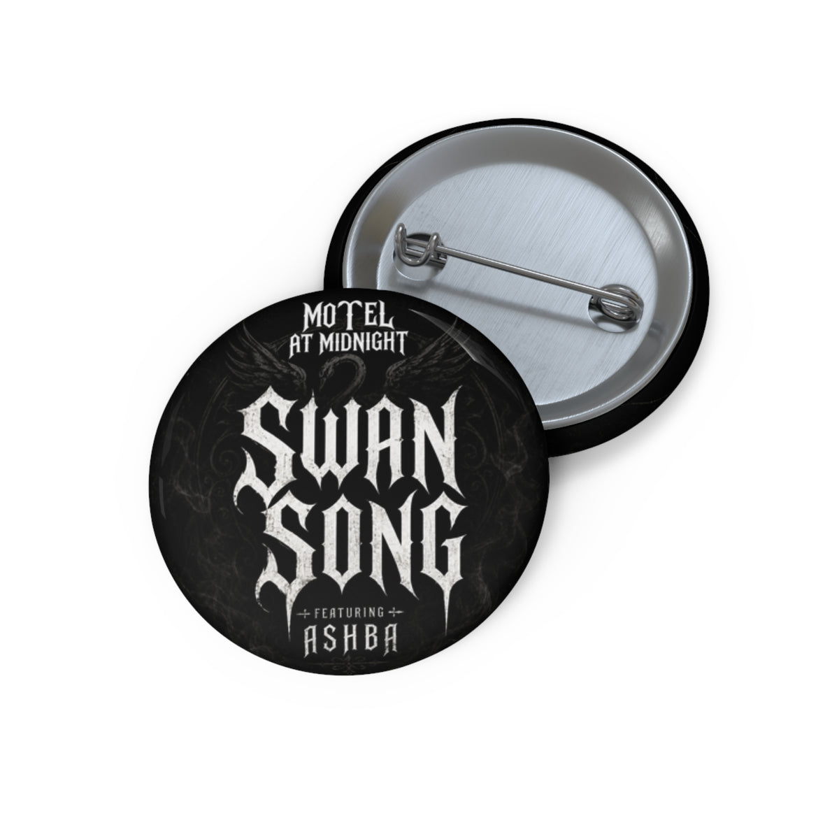 Motel At Midnight "Swan Song" Pin Button