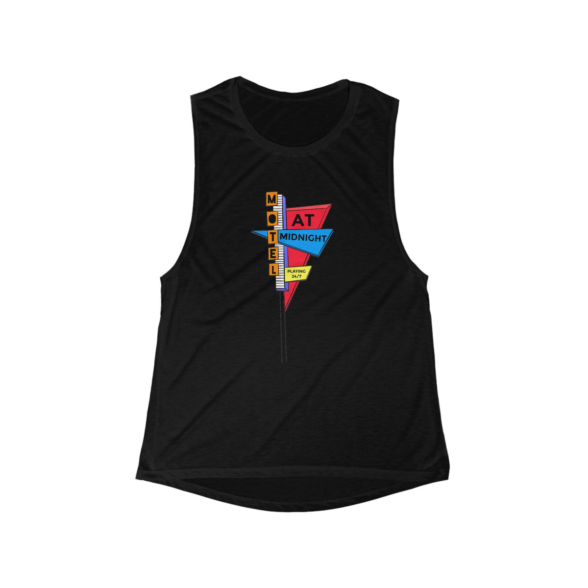 Women's Detroit Running Club Muscle Tank