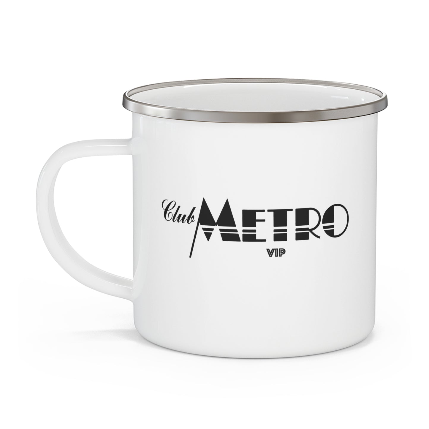 White Club Metro VIP Camping Mug
