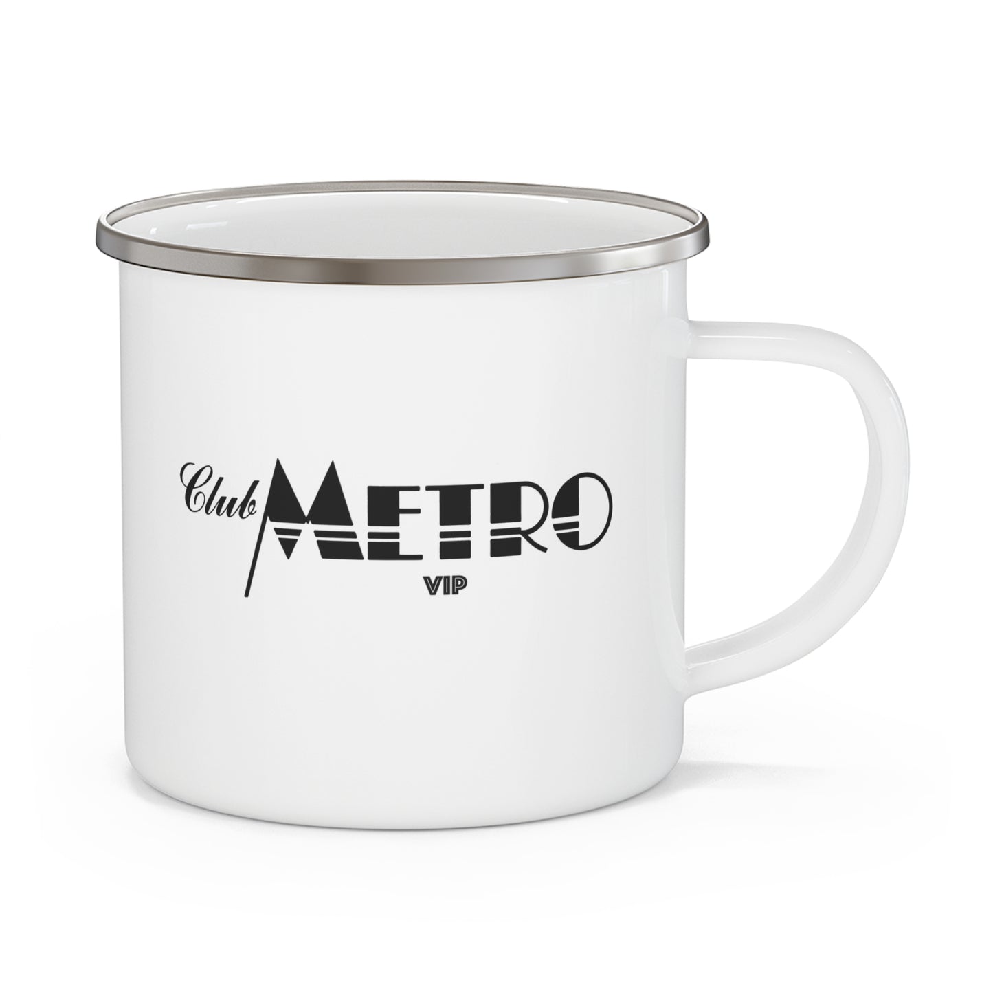 White Club Metro VIP Camping Mug