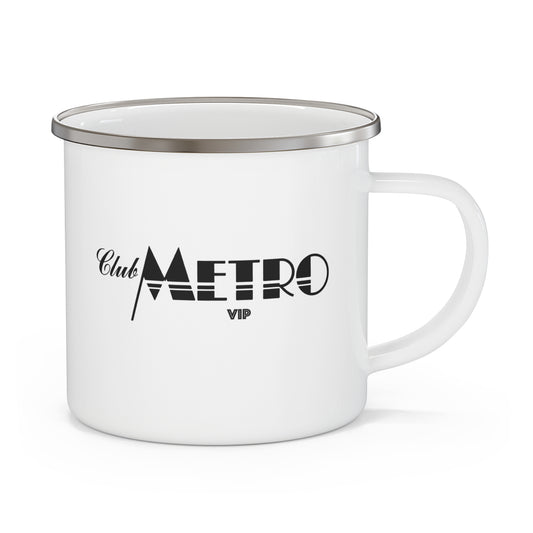 White Club Metro VIP Camping Mug