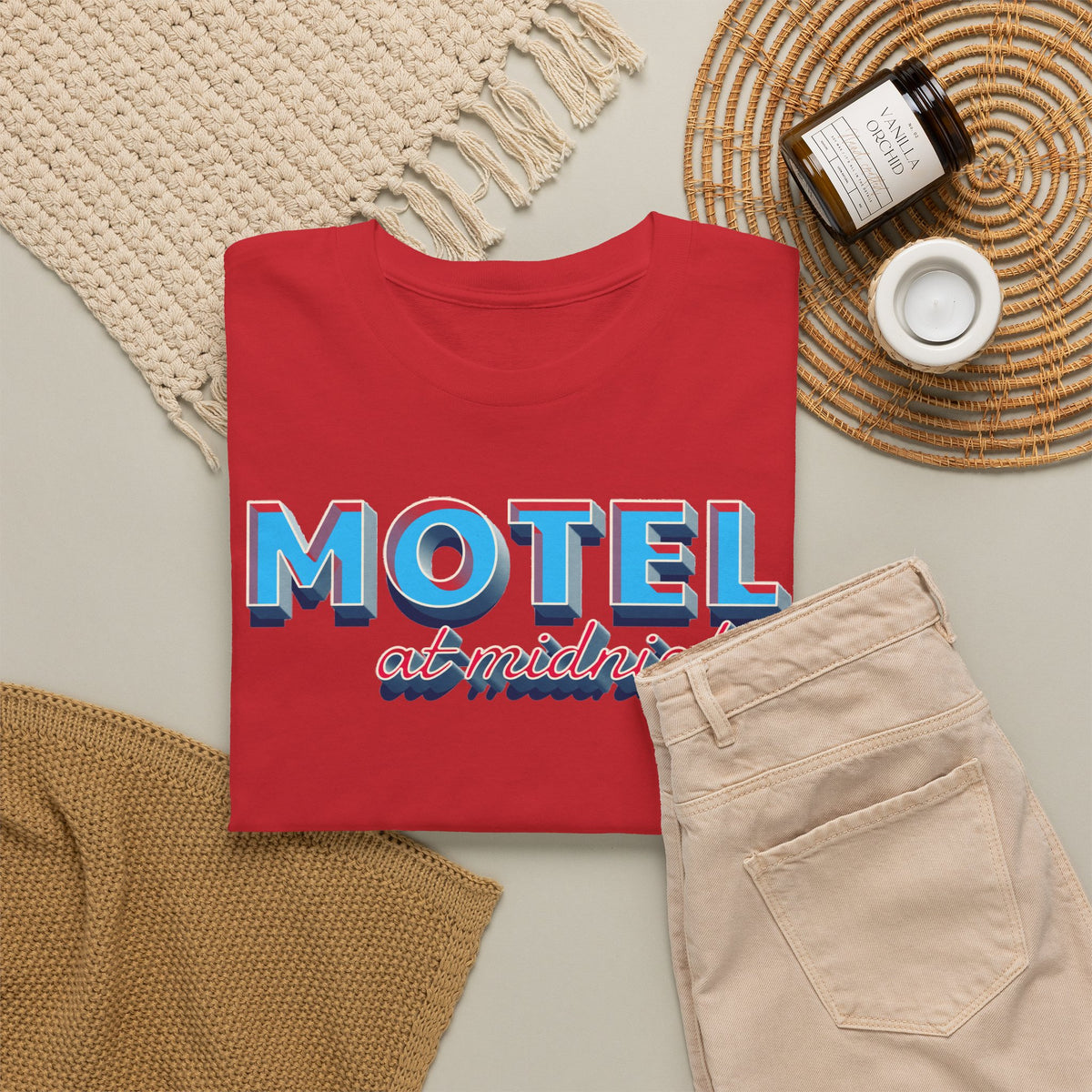 Motel At Midnight Logo Tee