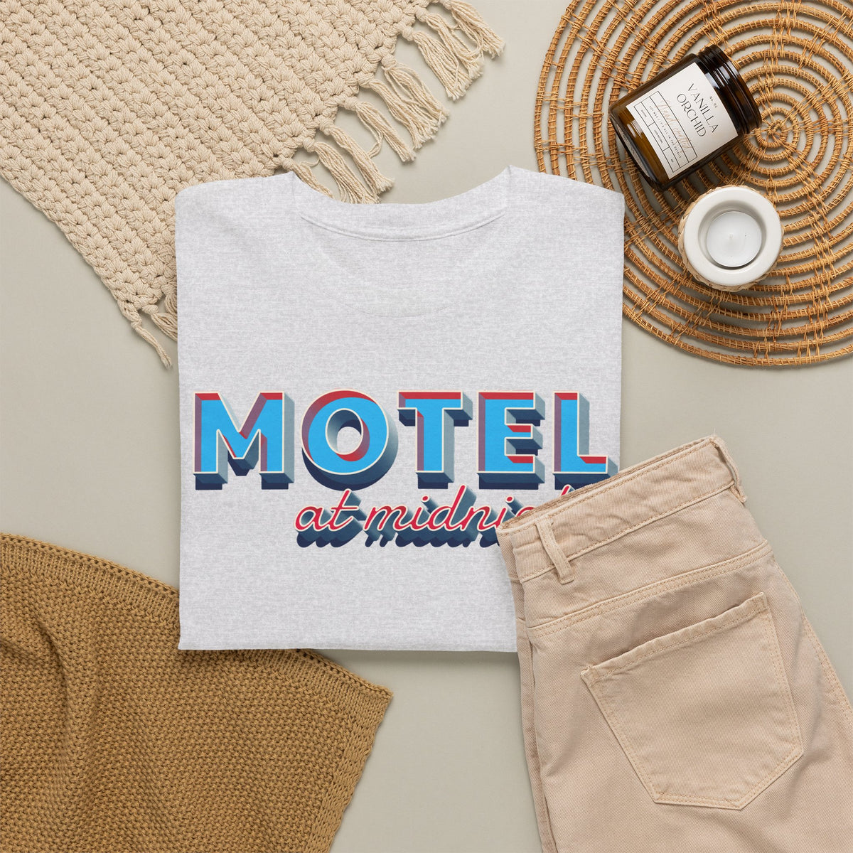 Motel At Midnight Logo Tee