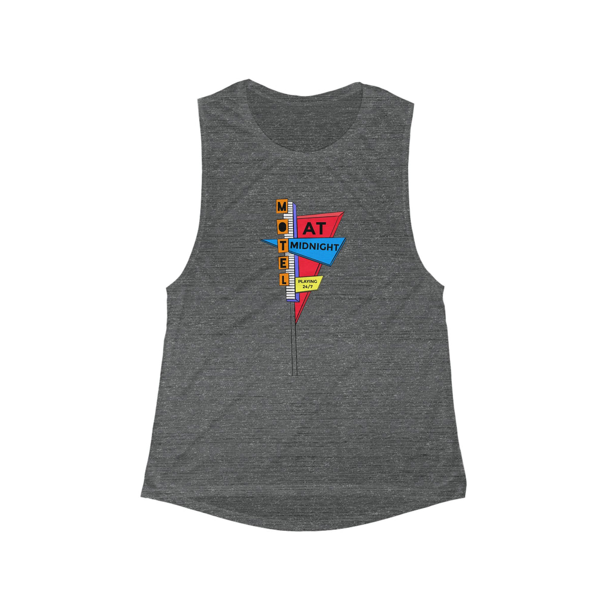 Women's Detroit Running Club Muscle Tank