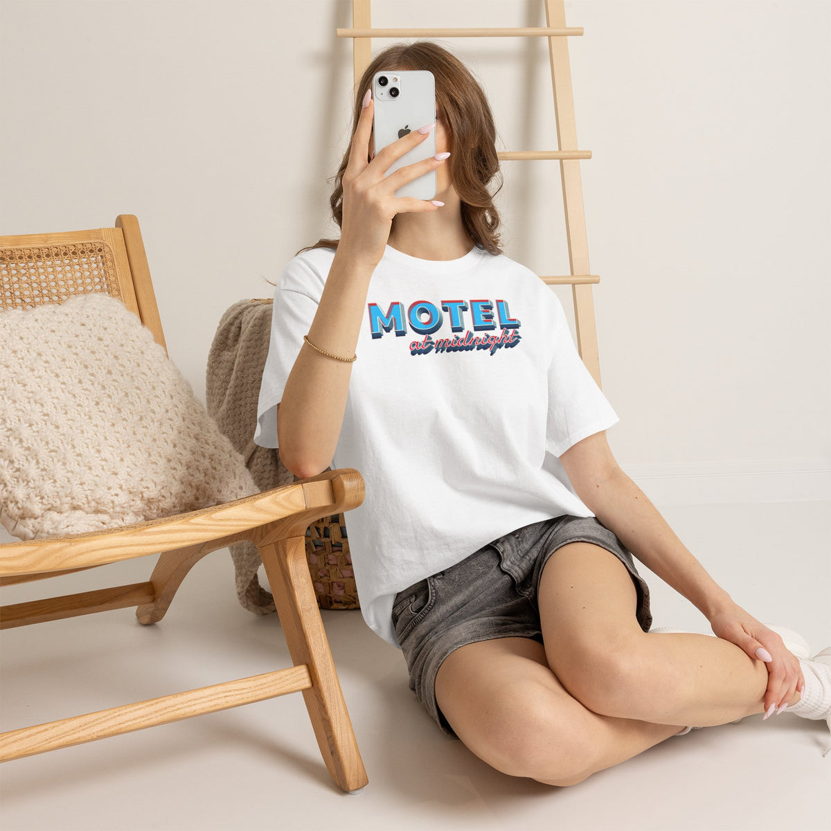 Motel At Midnight Logo Tee